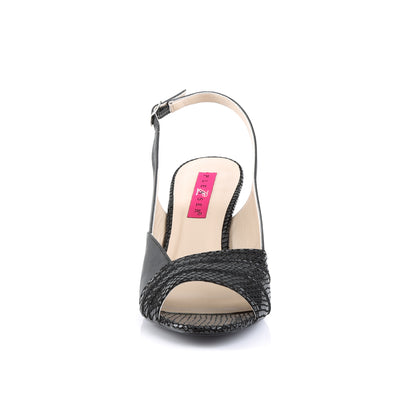 *3" Slingback Wedge Sandal (Pleaser Pink Label KIM01SP/BPU)