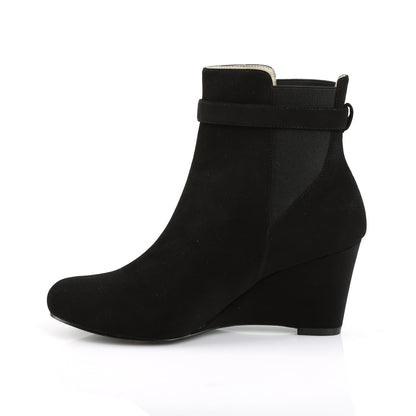 3" Heel Ankle Boot (Pleaser Pink Label KIM102/BNBSUE)