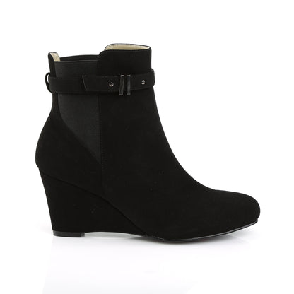 3" Heel Ankle Boot (Pleaser Pink Label KIM102/BNBSUE)