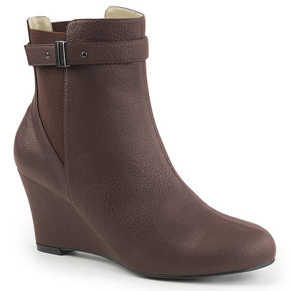 3" Heel Ankle Boot (Pleaser Pink Label KIM102/BNBSUE)