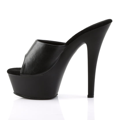 6" Spike Heel P/F Sandal (Pleaser KISS201/B/M)