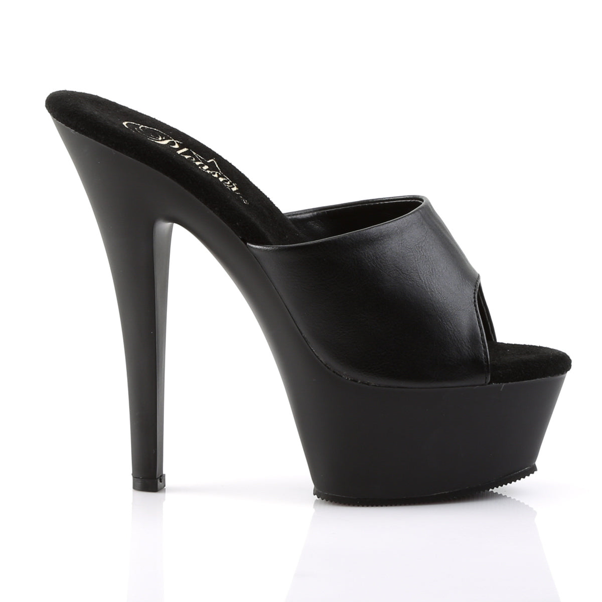 6" Spike Heel P/F Sandal (Pleaser KISS201/B/M)