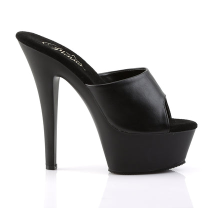 6" Spike Heel P/F Sandal (Pleaser KISS201/B/M)