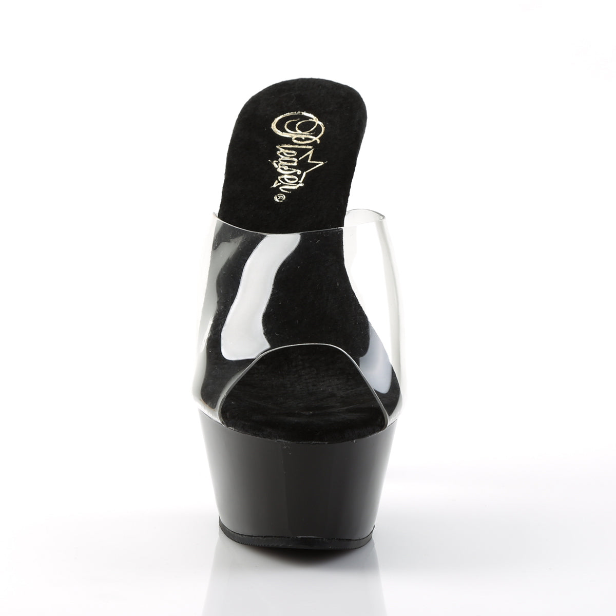 6" Spike Heel P/F Sandal (Pleaser KISS201/B/M)