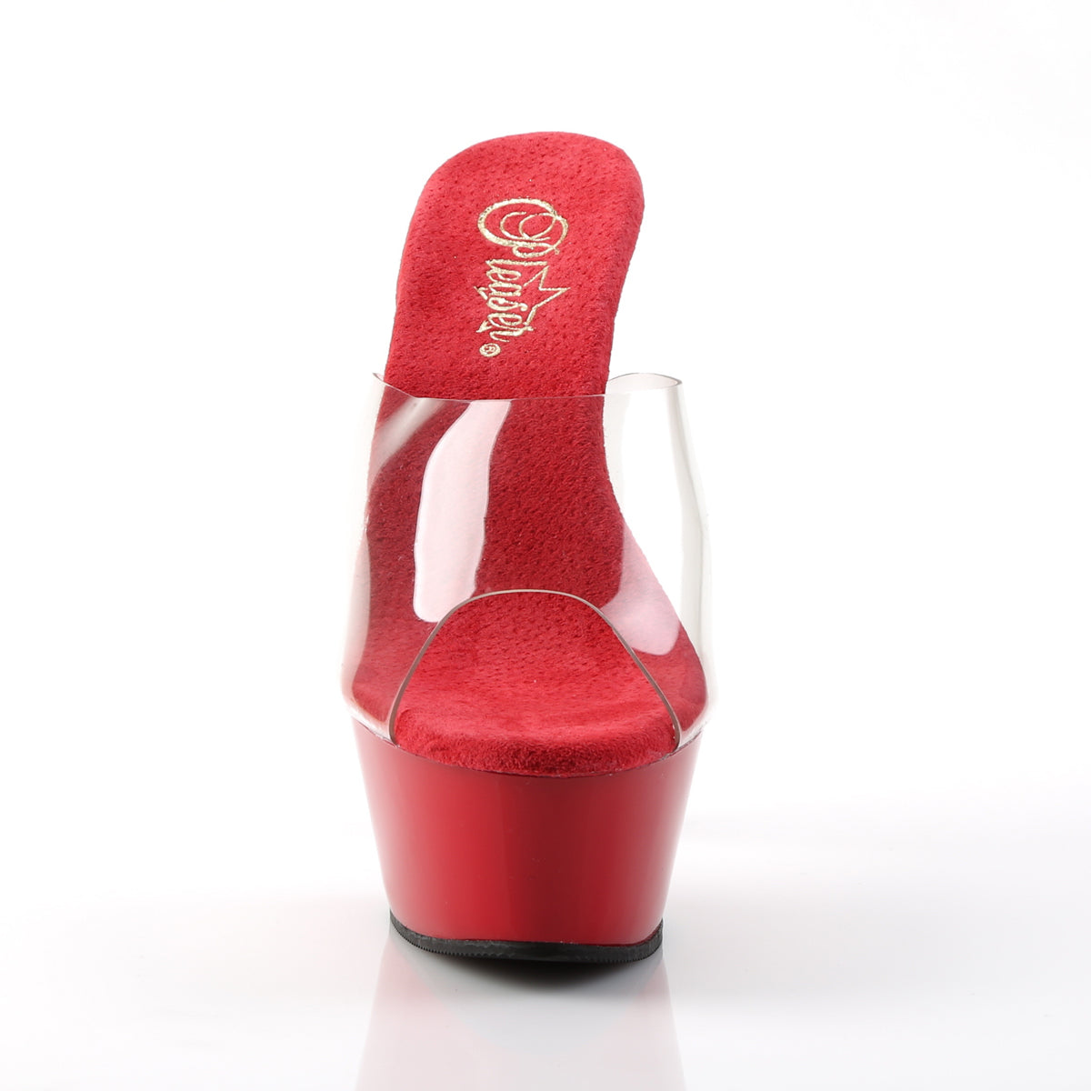 6" Spike Heel P/F Sandal (Pleaser KISS201/B/M)