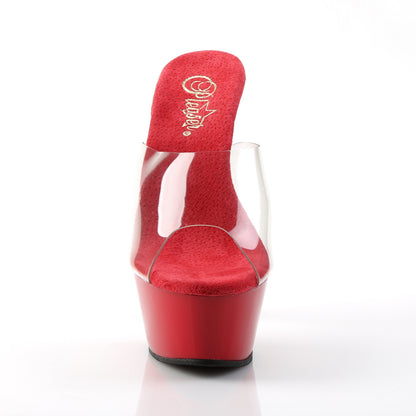 6" Spike Heel P/F Sandal (Pleaser KISS201/B/M)