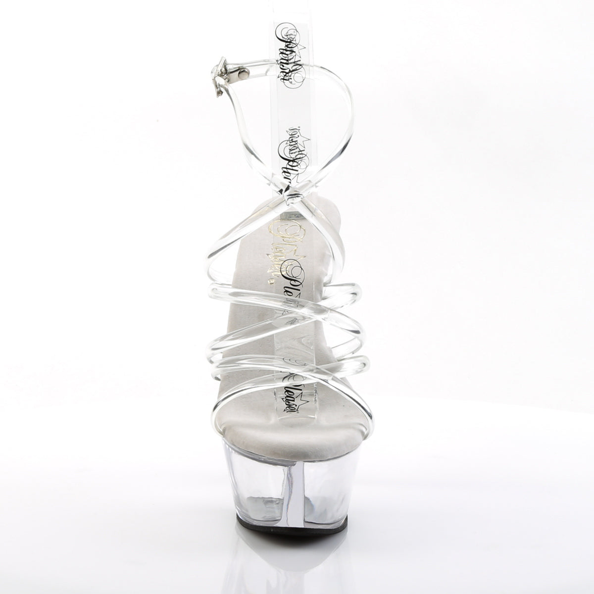 *6" Spike Heel P/F Sandal (Pleaser KISS206/C/M)