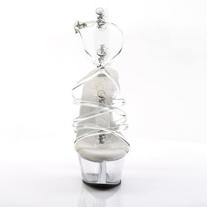 *6" Spike Heel P/F Sandal (Pleaser KISS206/C/M)