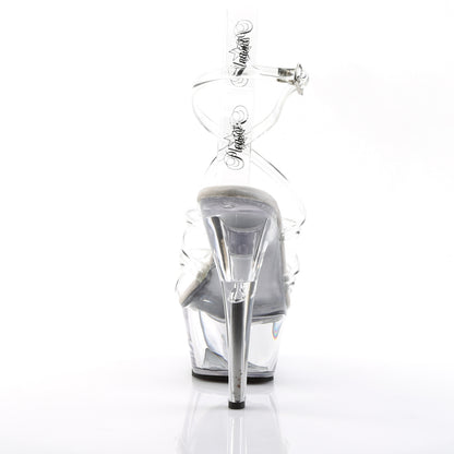 *6" Spike Heel P/F Sandal (Pleaser KISS206/C/M)