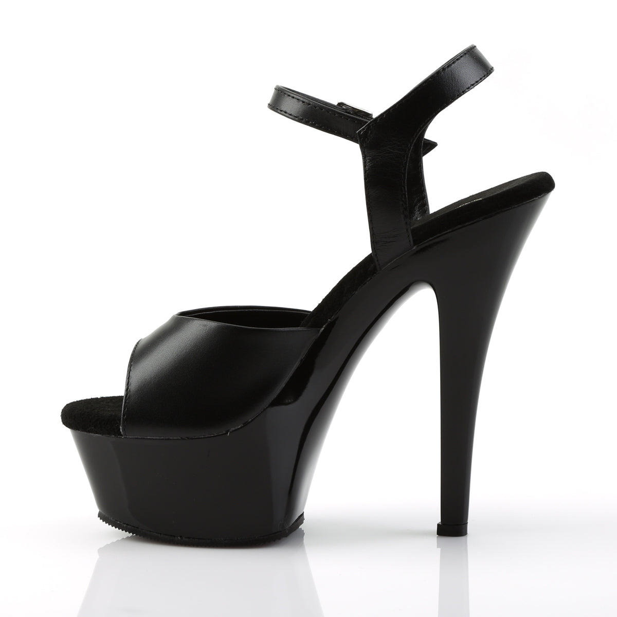 6" Spike Heel P/F Sandal (Pleaser KISS209/B/C)