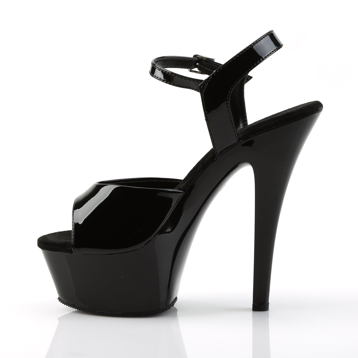 6" Spike Heel P/F Sandal (Pleaser KISS209/B/C)