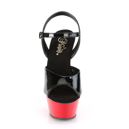 6" Spike Heel P/F Sandal (Pleaser KISS209/B/C)