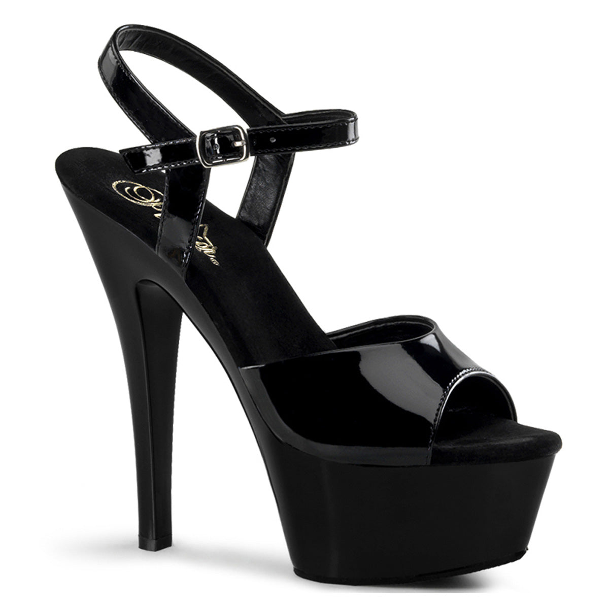 6" Spike Heel P/F Sandal (Pleaser KISS209/B/C)