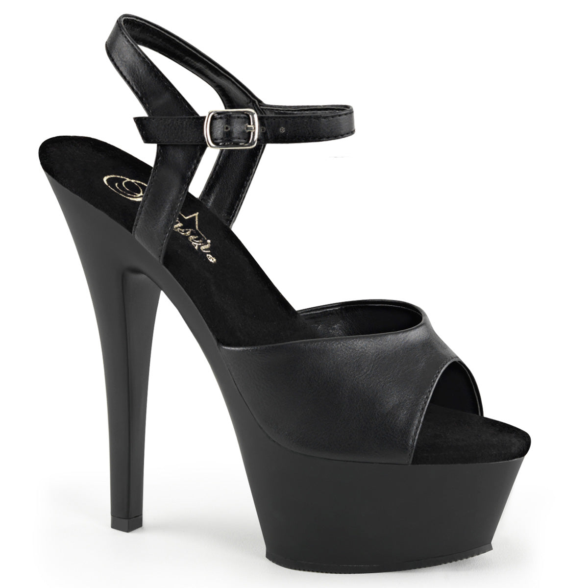 6" Spike Heel P/F Sandal (Pleaser KISS209/B/C)