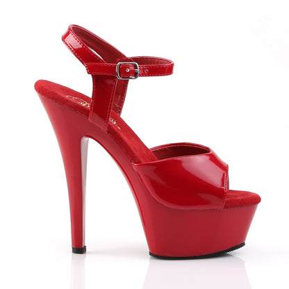 6" Spike Heel P/F Sandal (Pleaser KISS209/B/C)