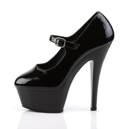 6" Heel Mary Jane P/F Pump (Pleaser KISS280/B/M)