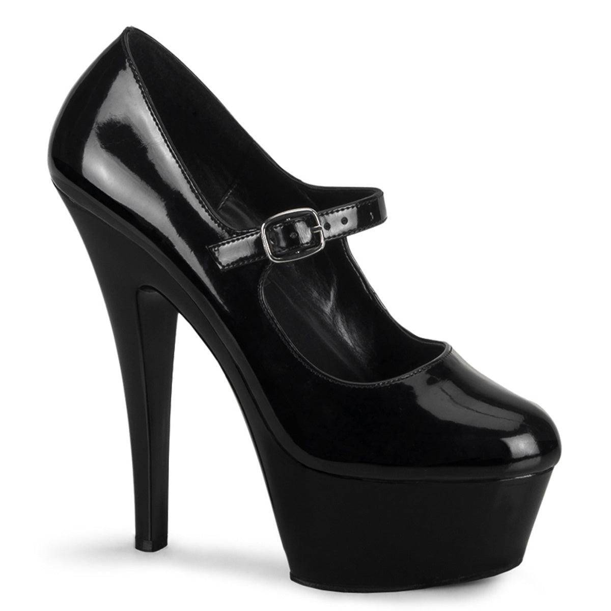 6" Heel Mary Jane P/F Pump (Pleaser KISS280/B/M)