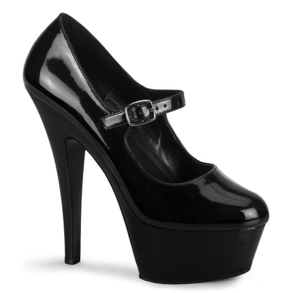 6" Heel Mary Jane P/F Pump (Pleaser KISS280/B/M)