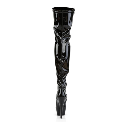 6" Heel Platform Thigh Boot (Pleaser KISS3000/B/M)