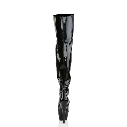 6" Heel Platform Thigh Boot (Pleaser KISS3010/B/M)