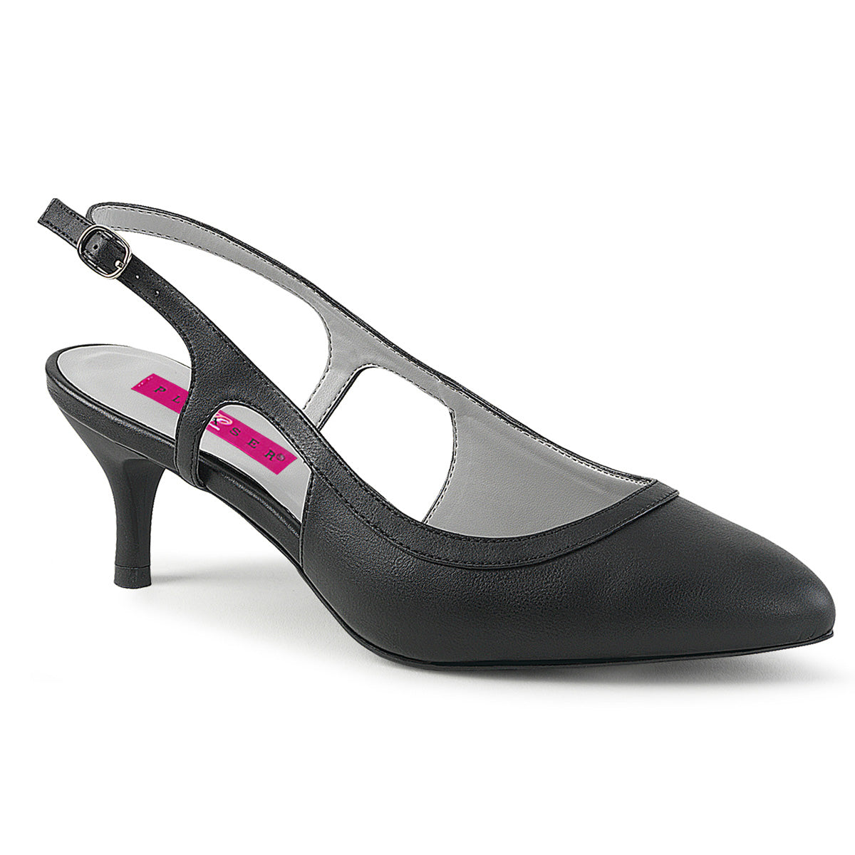 *2 1/2" Heel Slingback Pump (Pleaser Pink Label KIT02/BPU)