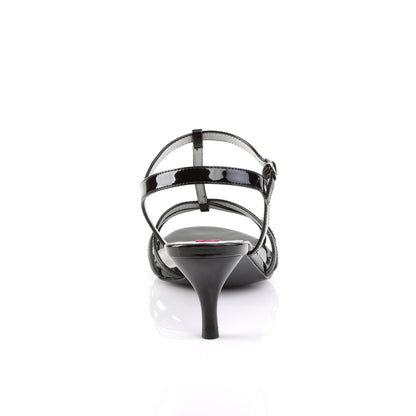 2 1/2" Heel T-Strap Heel Open Toe Sandal (Pleaser Pink Label KIT06/B)