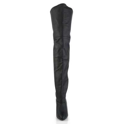 *4" Pull-On Thigh BT W/ Elasticated Gusset (Pleaser LEG8868/B/LE)