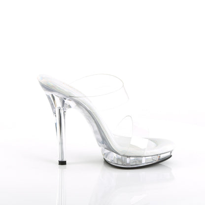 *5" Heel, 3/4" PF Dual Band Slide (Fabulicious LIP102-1/C/M)