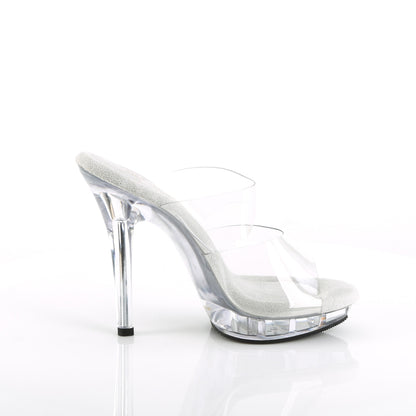 5" Heel, 3/4" PF Two Band Slide (Fabulicious LIP102/C/M)