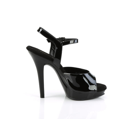 5" Heel, 3/4" PF Ankle Strap Sandal (Fabulicious LIP109/B/M)
