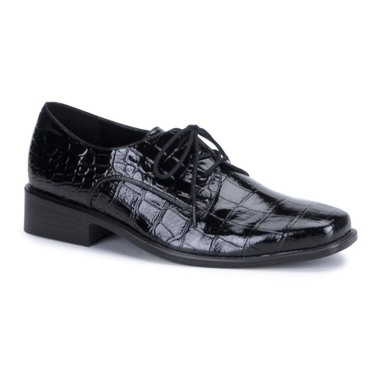 *Men's Faux Alligator Loafter Shoe Featuring a Side buckle (Funtasma LOA17/B)