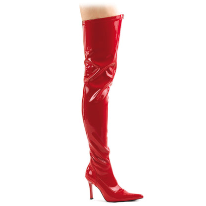 *3 3/4" Heel Stretch Pat Knee Boot (Funtasma LUST3000/R)