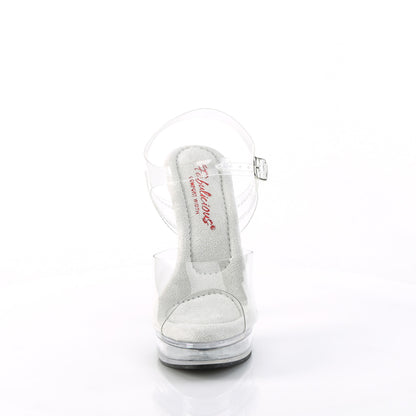 5" Heel, 7/8" PF Ankle Strap Sandal (Fabulicious MJTY508/C/M)