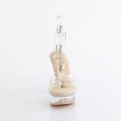 5" Heel, 1 3/4" PF Wrap Around Ankle Strap Sandal (Fabulicious MART505/BP/PNT)