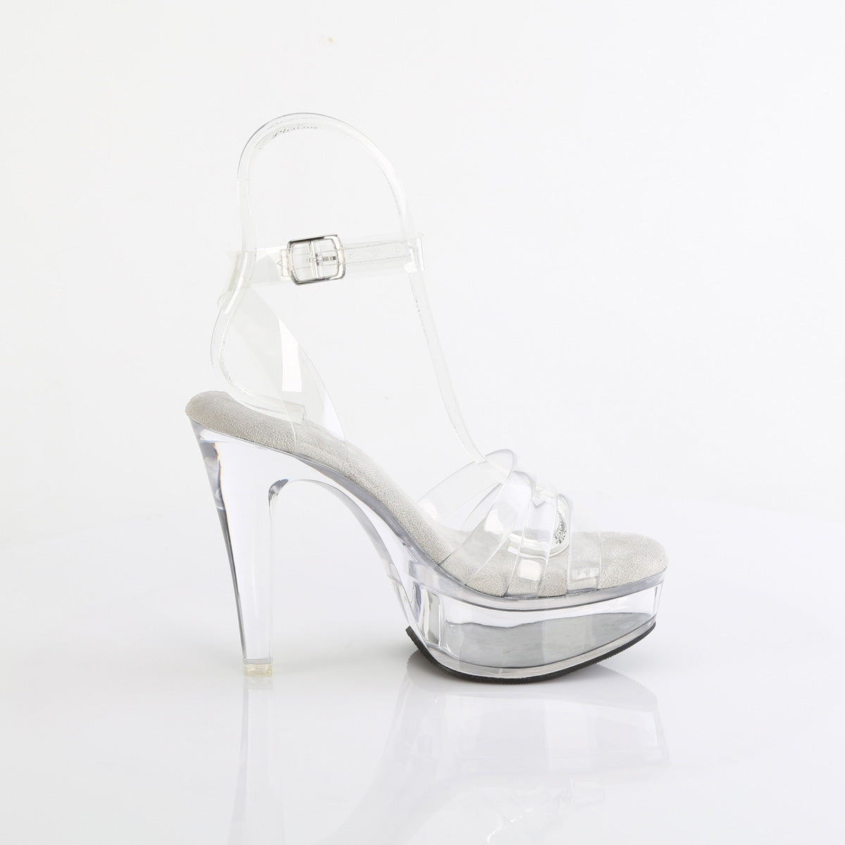 5" Heel, 1 3/4" PF Wrap Around Ankle Strap Sandal (Fabulicious MART505/BP/PNT)