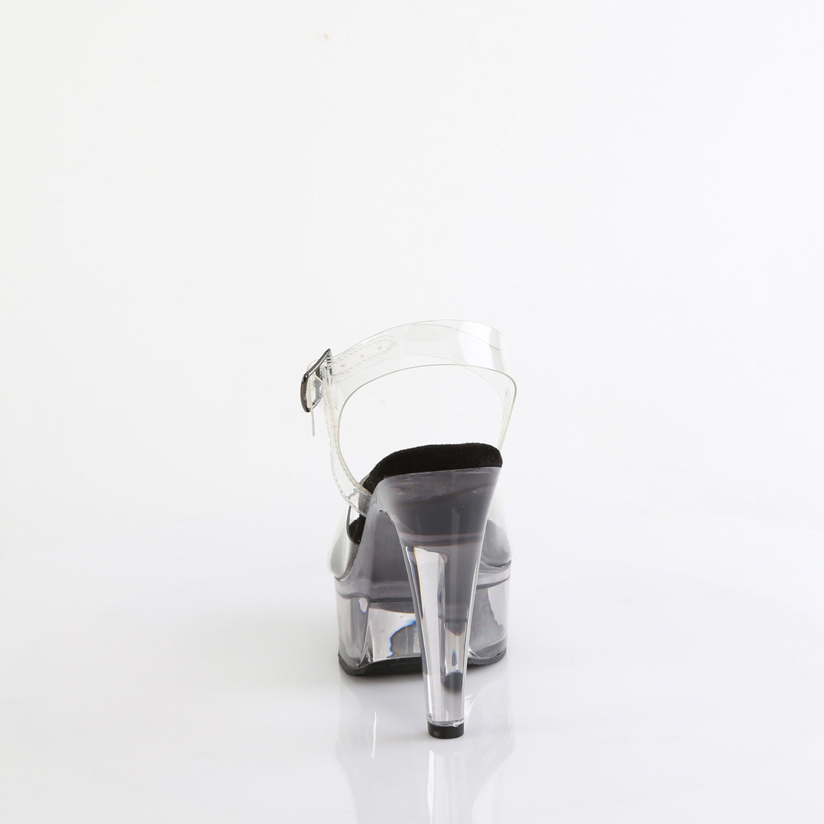 5" Heel, 1 3/4" PF Ankle Strap Sandal (Fabulicious MART508/C-B/SMKT)