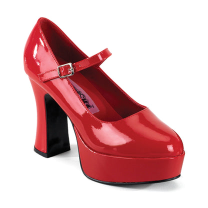 4" Heel, 1 1/2" PF, Heel Mary Jane Pump (Funtasma MAR50/B)
