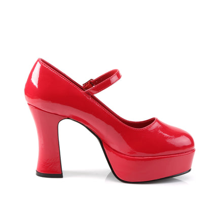 4" Heel, 1 1/2" PF, Heel Mary Jane Pump (Funtasma MAR50/B)