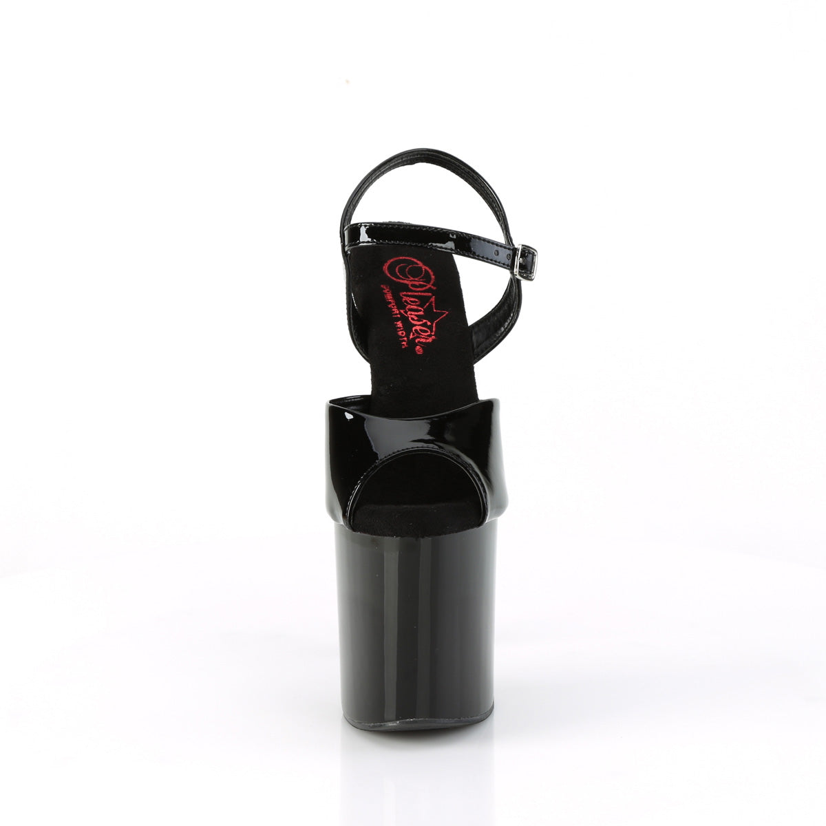 8" Heel, 4" PF Ankle Strap Sandal (Pleaser NAU809/B/M)