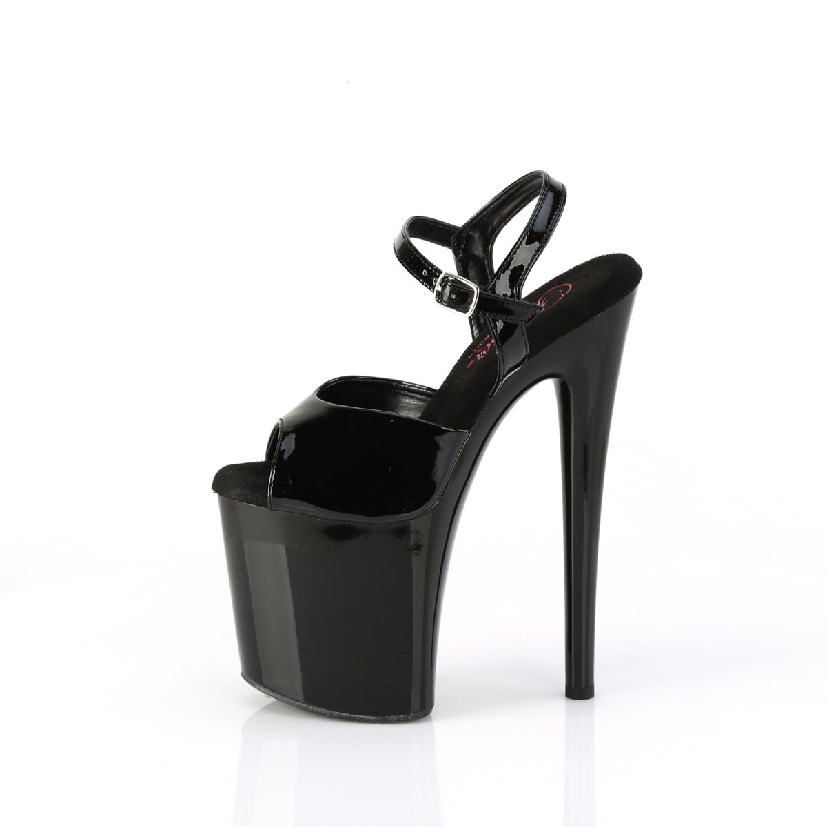 8" Heel, 4" PF Ankle Strap Sandal (Pleaser NAU809/B/M)