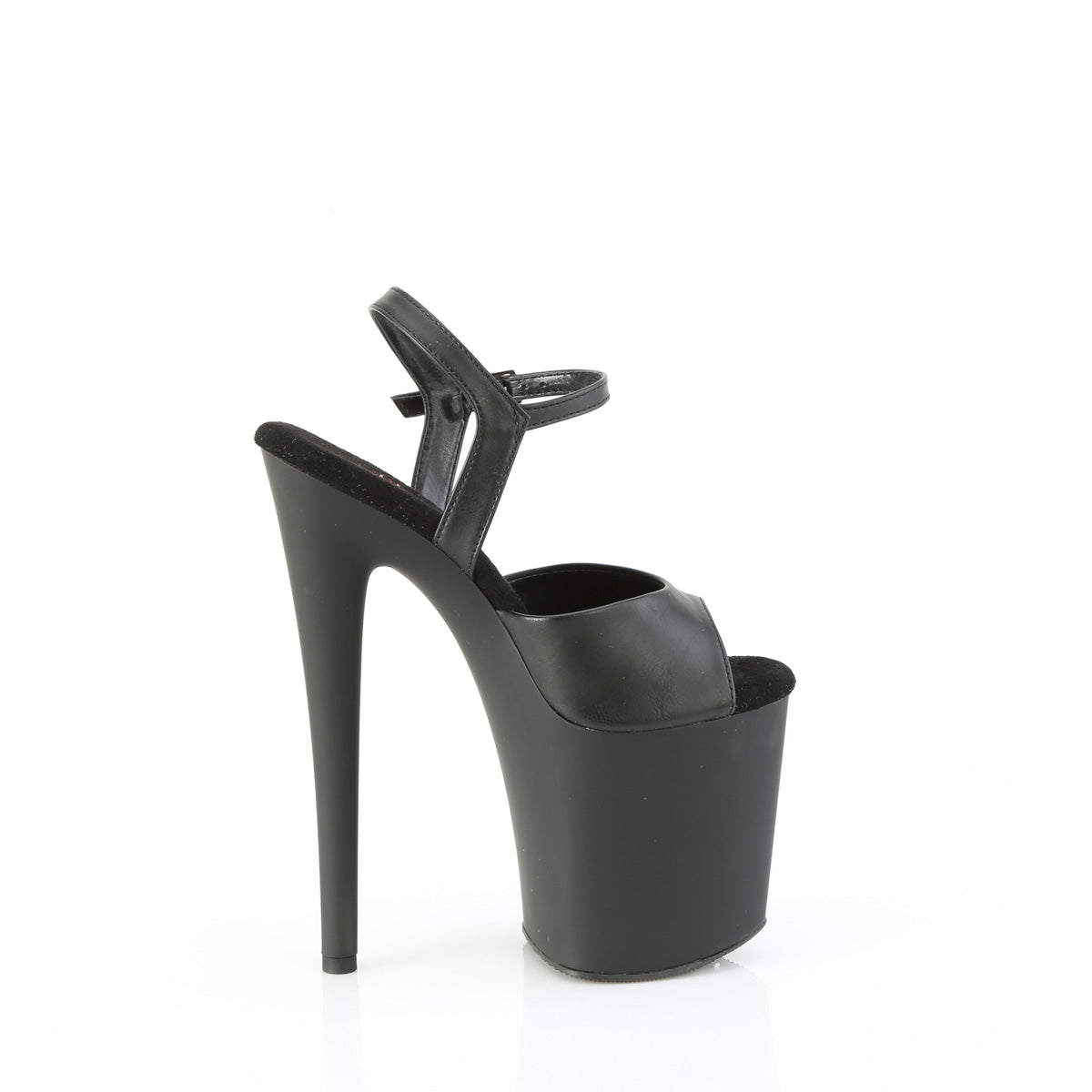 8" Heel, 4" PF Ankle Strap Sandal (Pleaser NAU809/B/M)