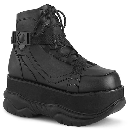 3 " PF  Lace-Up Ankle Boot (Demonia NEP181/BVL)