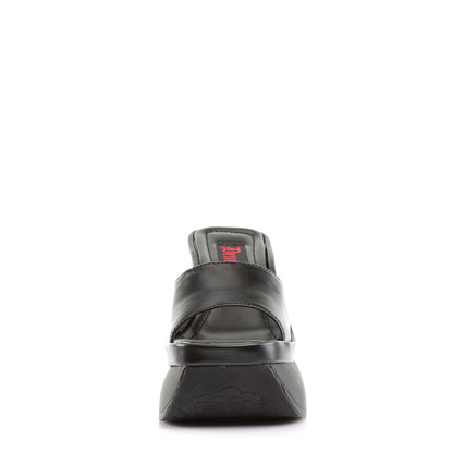 4 1/2" Goth Punk Wedge PF Sandal (Demonia PAC01/B/PU)