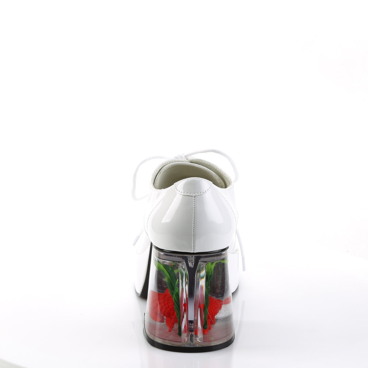 3 1/2" Heel, 1 1/2" PF Men's Disco Platform w/Floating Fish (Funtasma PIMP02/B)