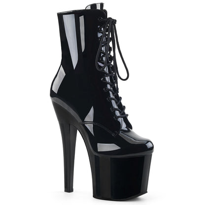 *7" Heel, 3 1/4" PF Ankle Boot, Side Zip (Pleaser RAD1020/B/M)
