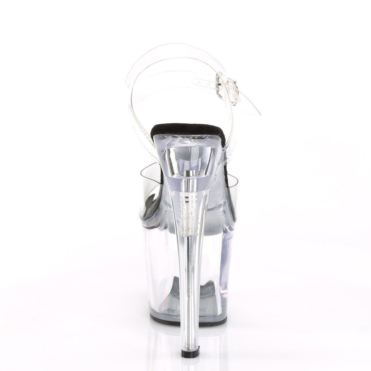 7" Heel, 3 1/4" PF Ankle Strap Sandal (Pleaser RAD708/C-B/C)