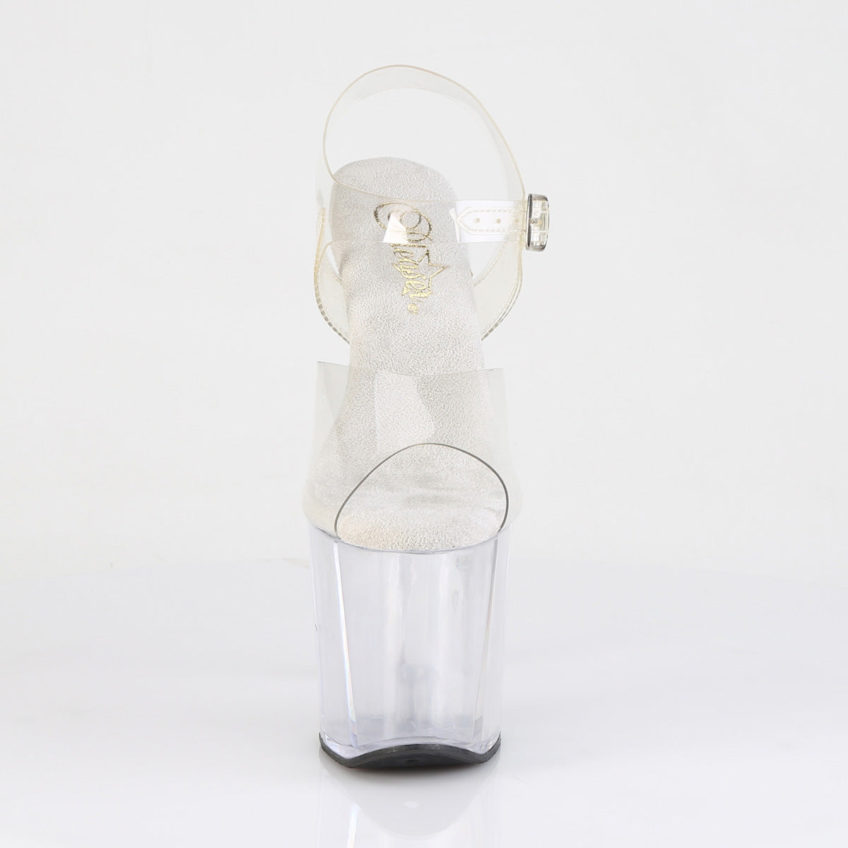 8" Heel, 3 1/2" PF Ankle Strap Sandal (Pleaser RAZ808/C/M)