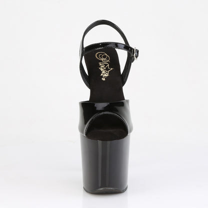 8" Heel, 3 1/2" PF Ankle Strap Sandal (Pleaser RAZ809/B/M)