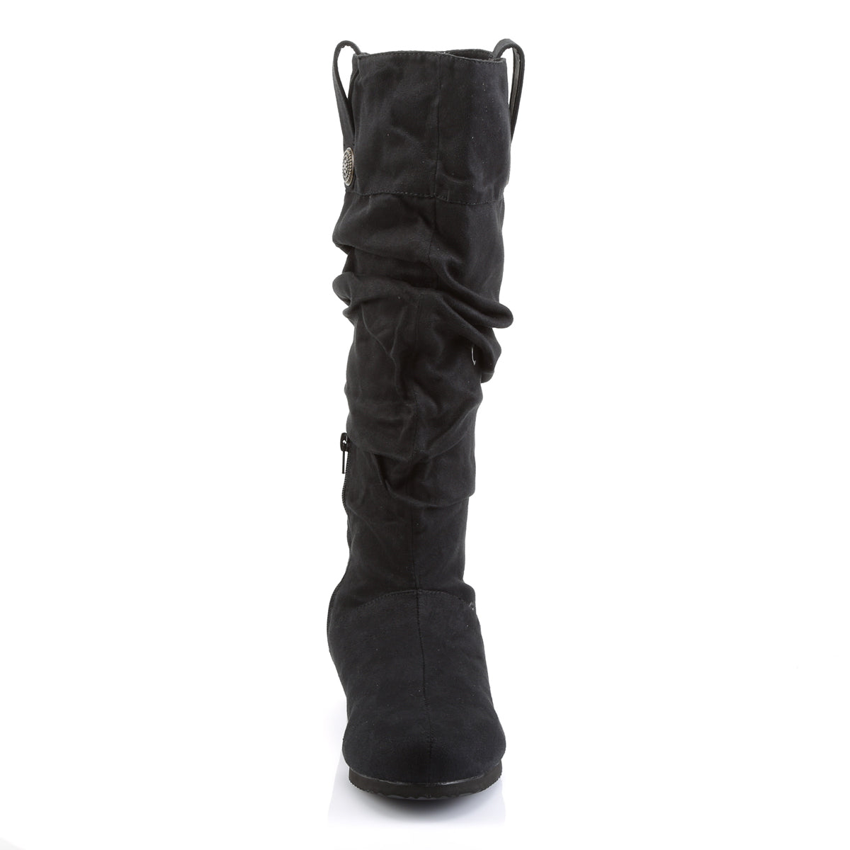 **Microfiber Renaissance Pull-On Mid-Calf Boot (Funtasma REN104/BMF)