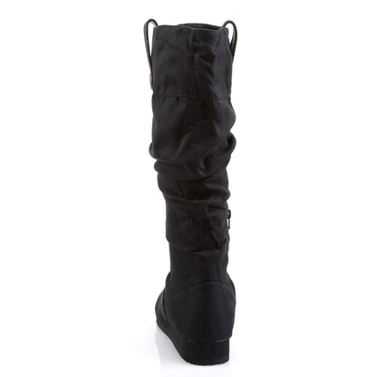 **Microfiber Renaissance Pull-On Mid-Calf Boot (Funtasma REN104/BMF)